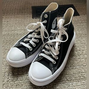 Black Chuck Taylor All Star Move Platform Converse